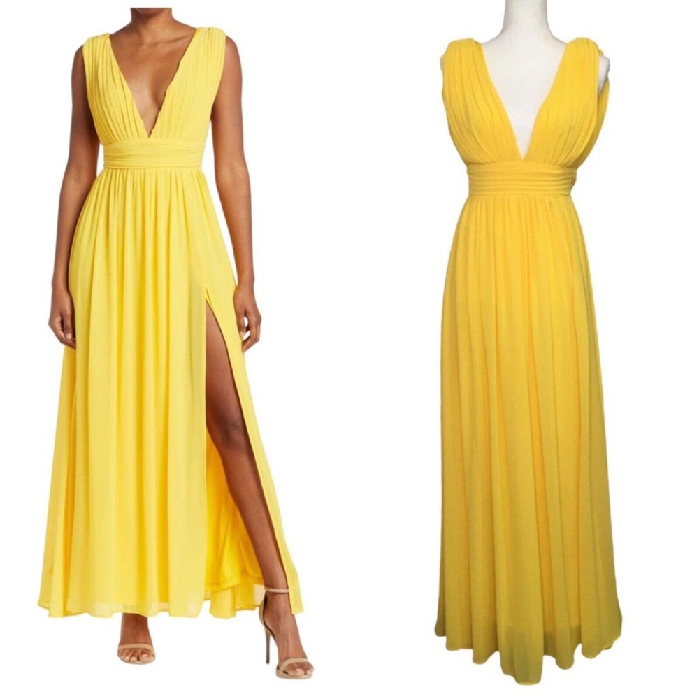 Love By Design Vibrant Yellow Maxi Dress